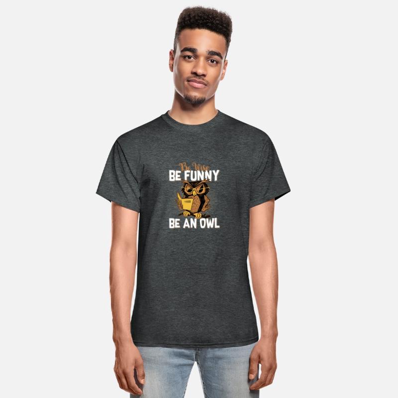 Be Wise, Be Funny, Be An Owl Night Animal Nocturna