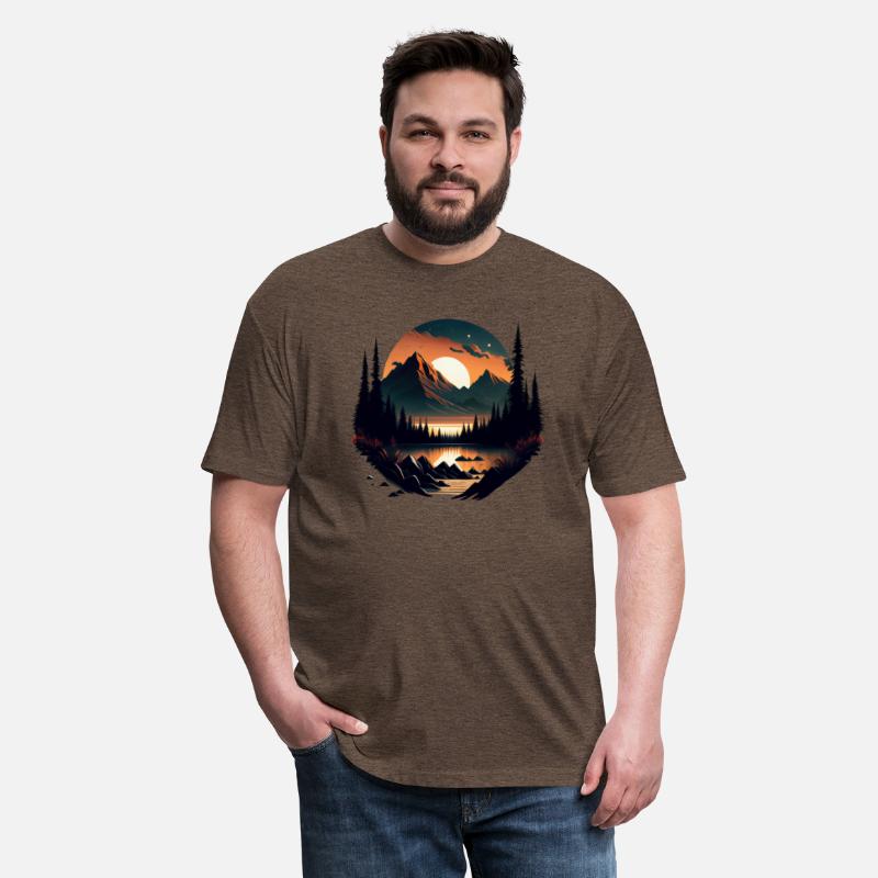 Beautiful Mountain Sunset