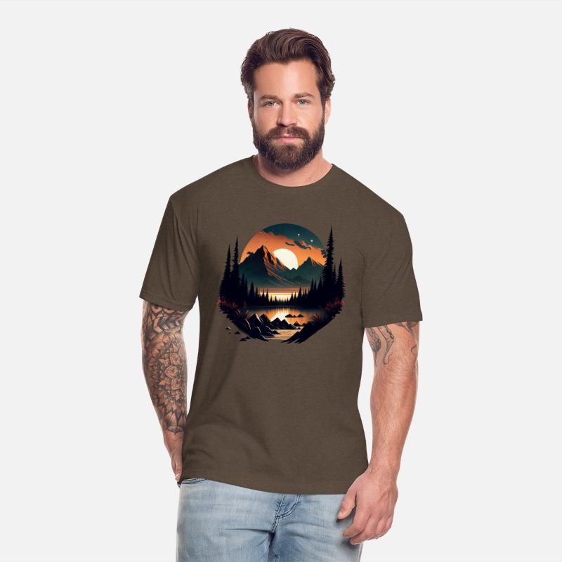 Beautiful Mountain Sunset