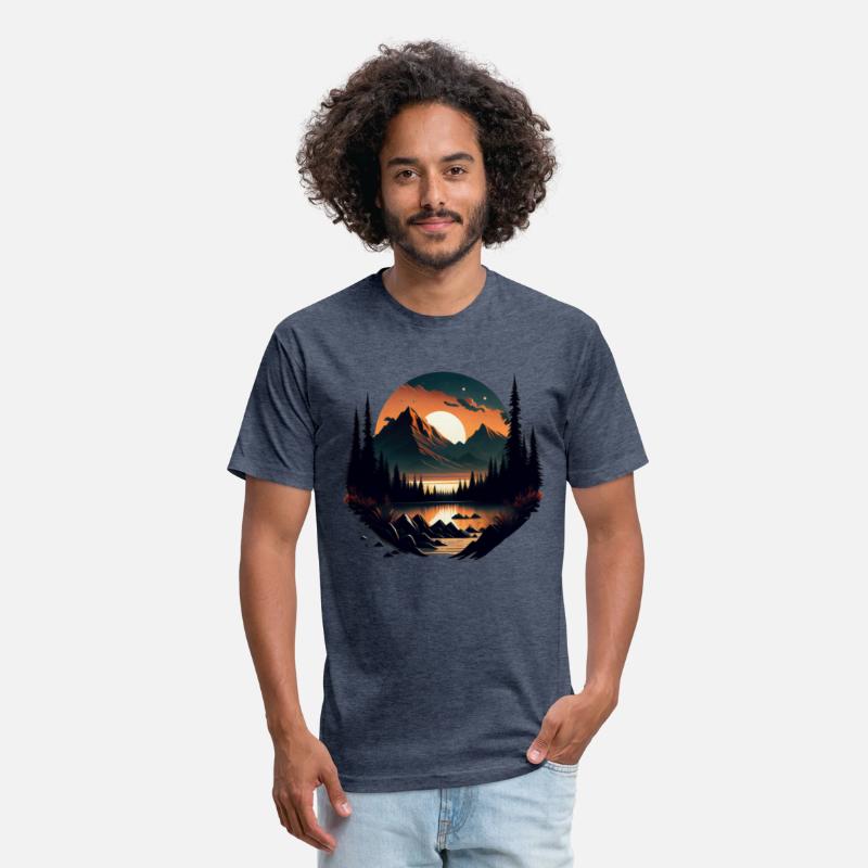 Beautiful Mountain Sunset