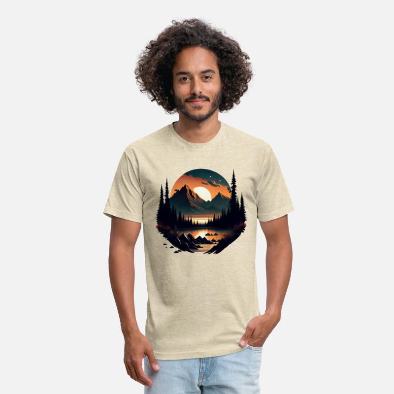 Beautiful Mountain Sunset