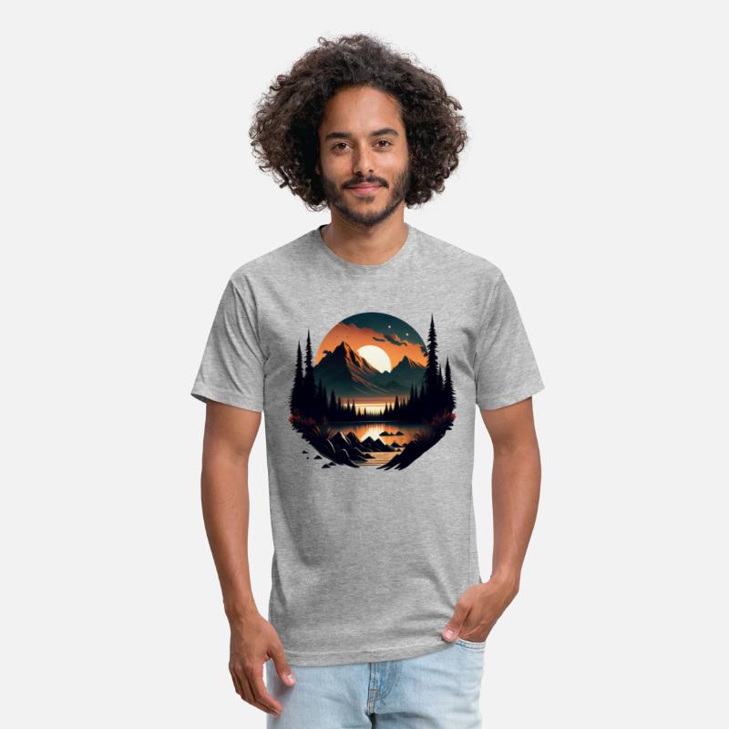 Beautiful Mountain Sunset