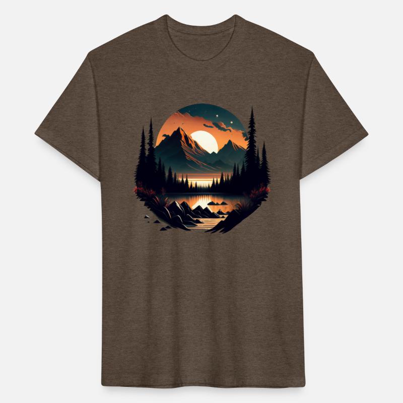 Beautiful Mountain Sunset