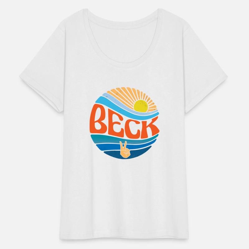 Beck Shirt Vintage Sunset Beck Groovy Tie Dye