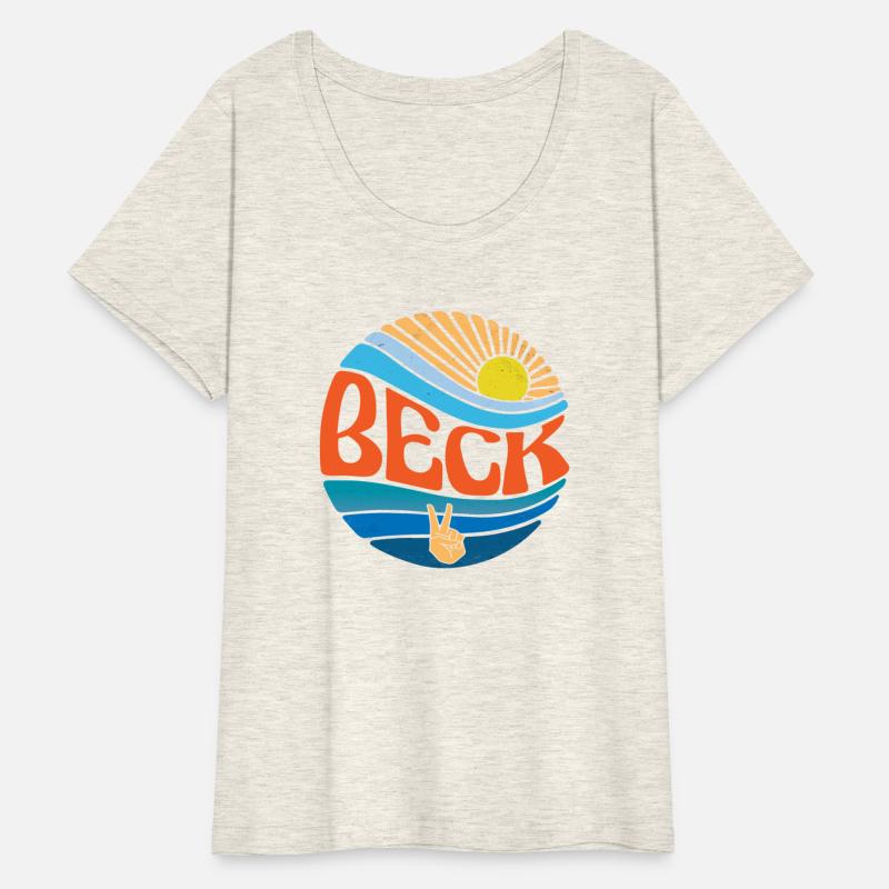 Beck Shirt Vintage Sunset Beck Groovy Tie Dye