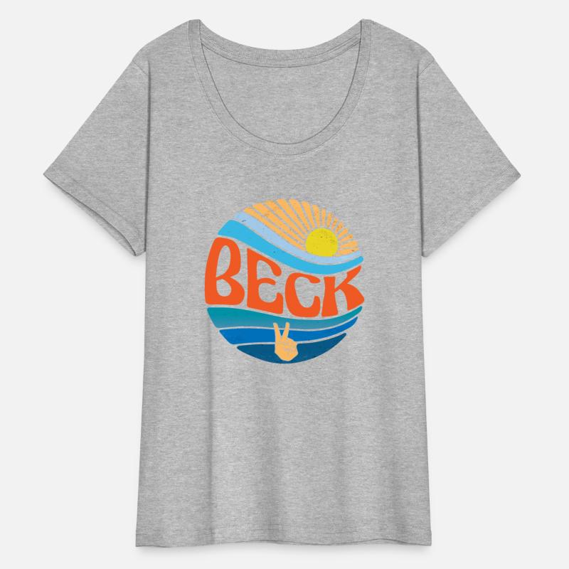 Beck Shirt Vintage Sunset Beck Groovy Tie Dye