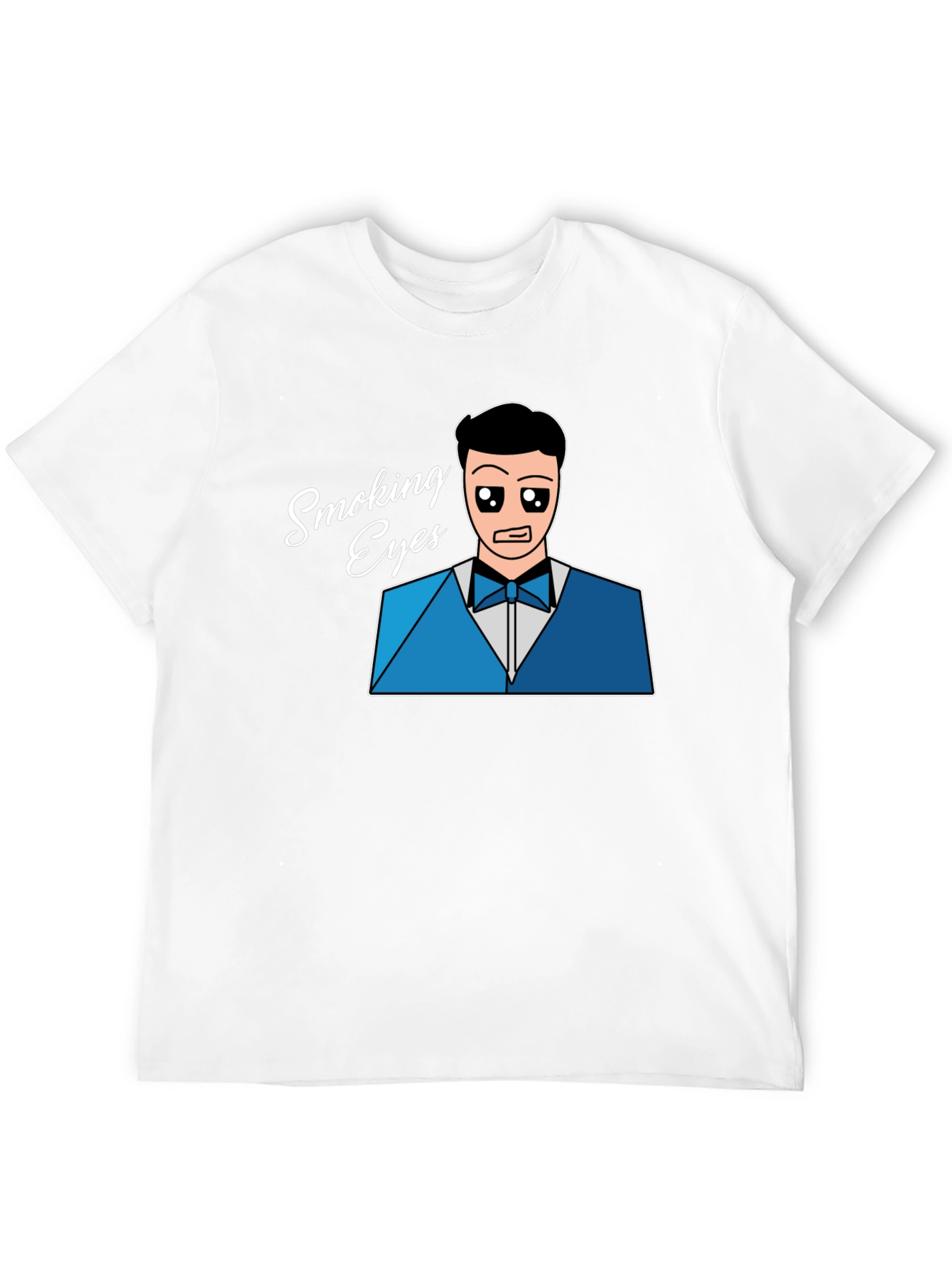 Smoking Eyes T-Shirt - Unique Design