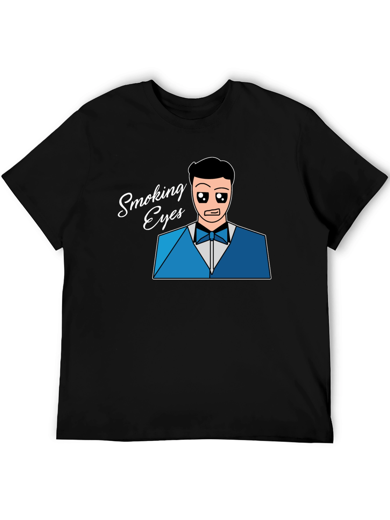 Smoking Eyes T-Shirt - Unique Design