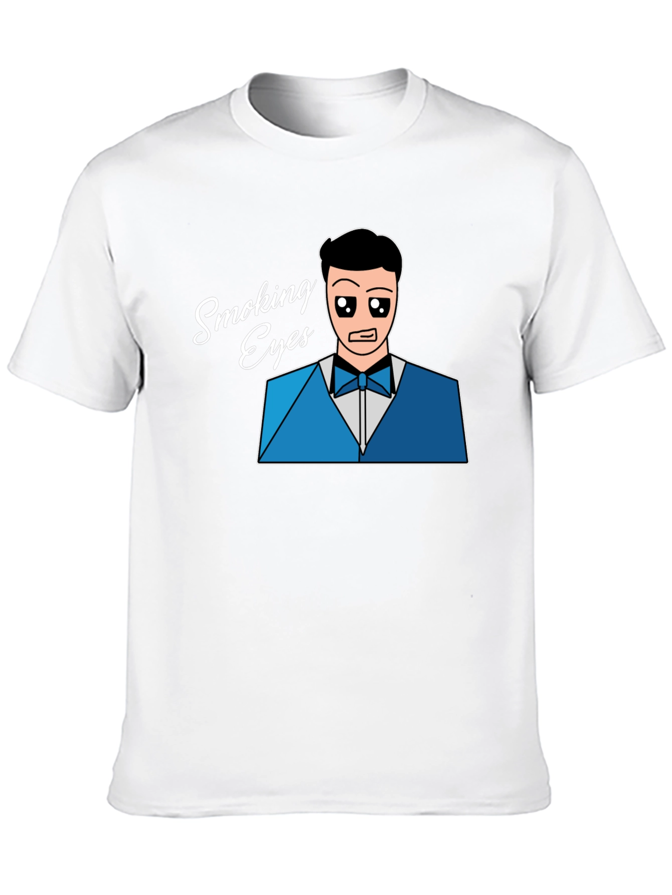 Smoking Eyes T-Shirt - Unique Design