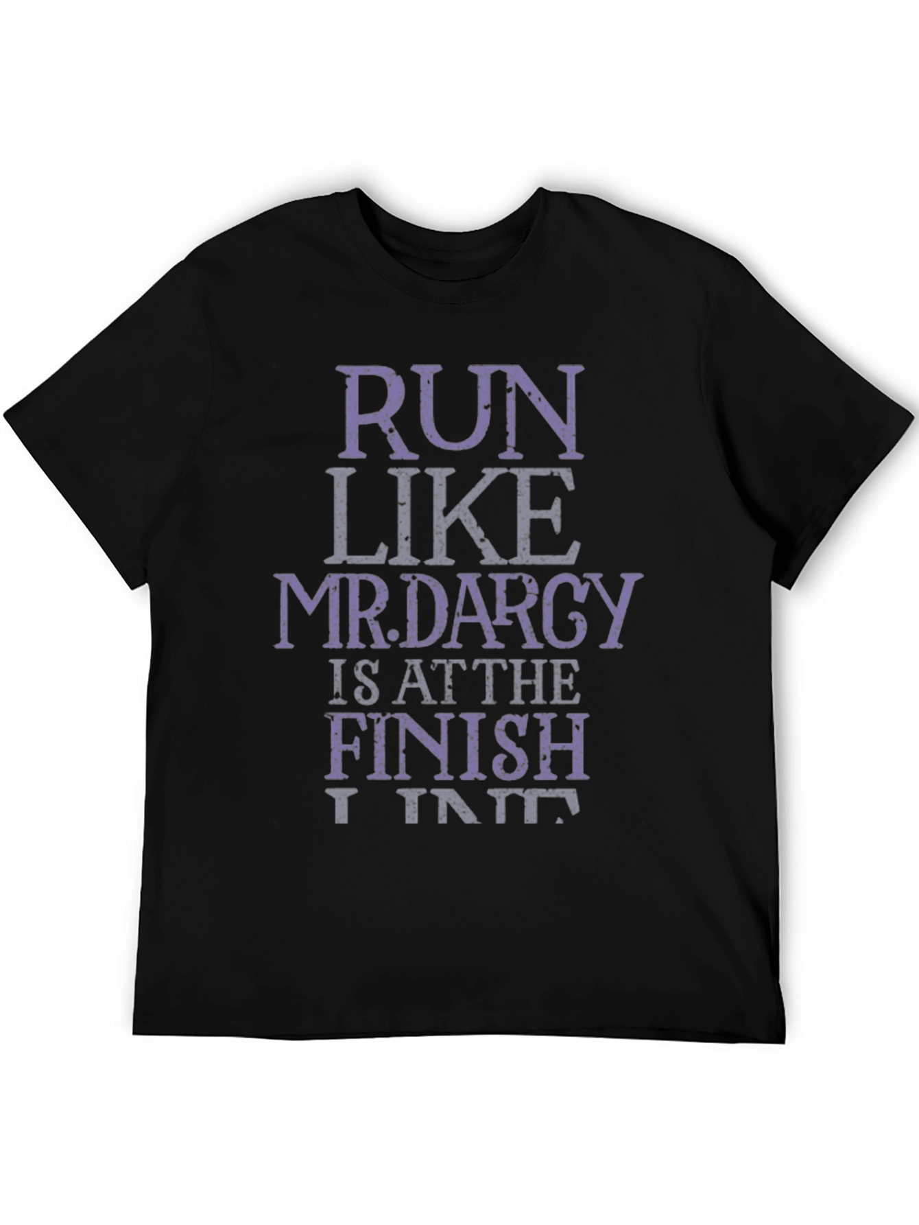 Run Like Mr. Darcy T-Shirt Funny Novelty Tee