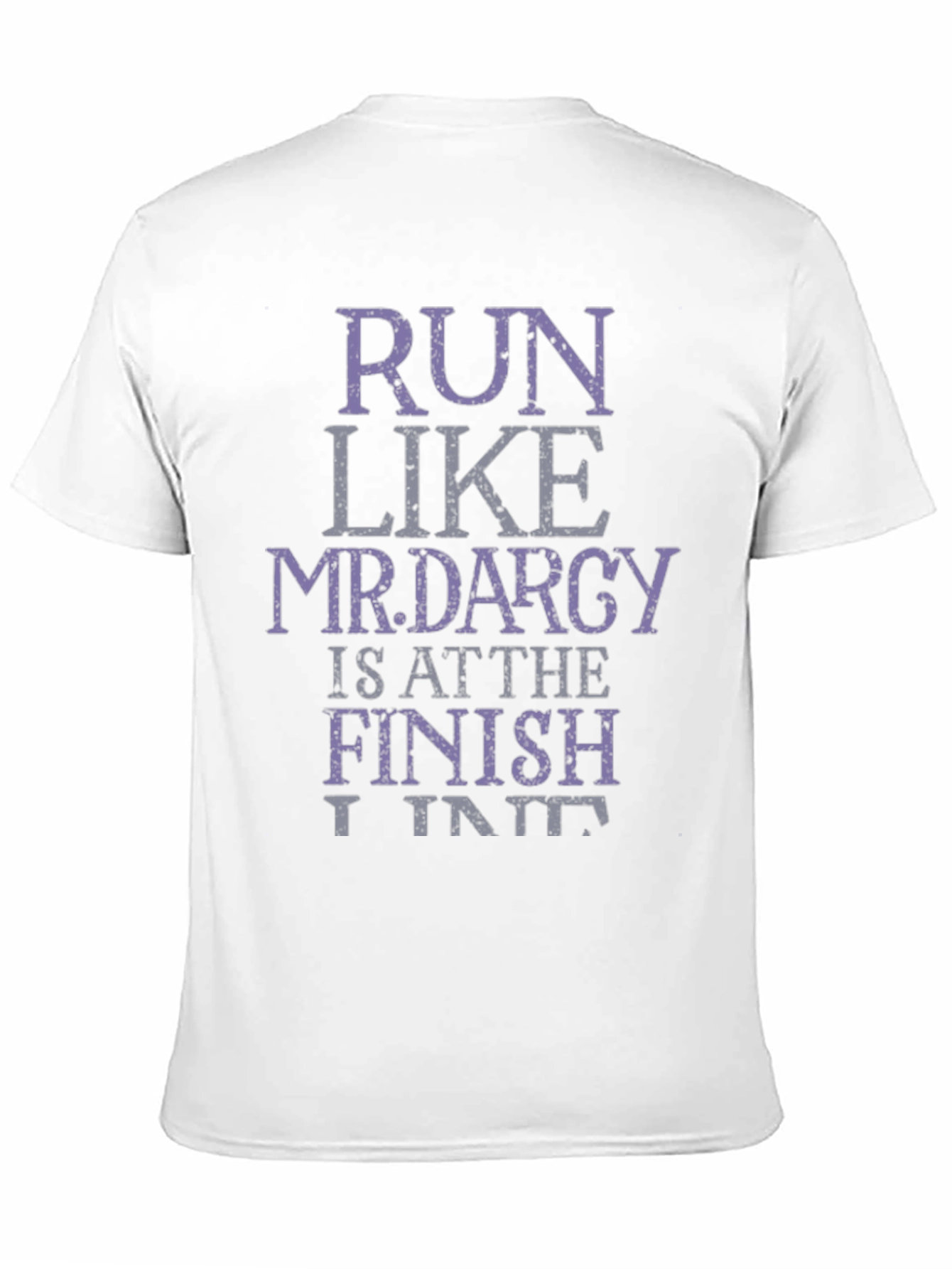 Run Like Mr. Darcy T-Shirt Funny Novelty Tee