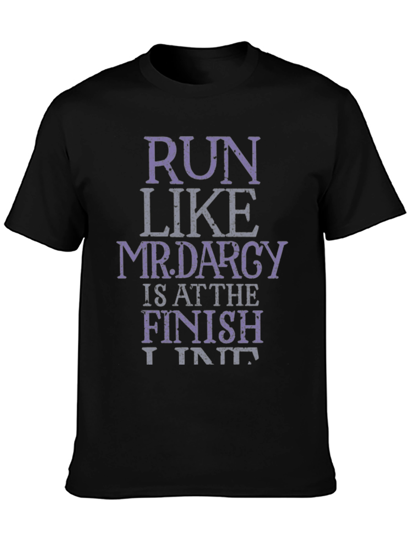 Run Like Mr. Darcy T-Shirt Funny Novelty Tee