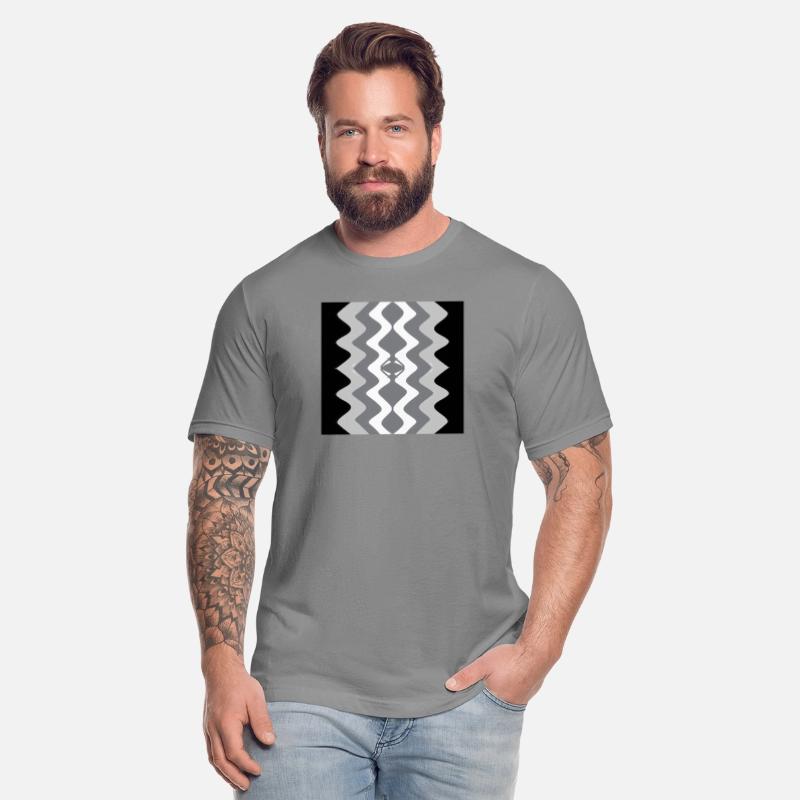 Black, grey and white vertical zigzag pattern