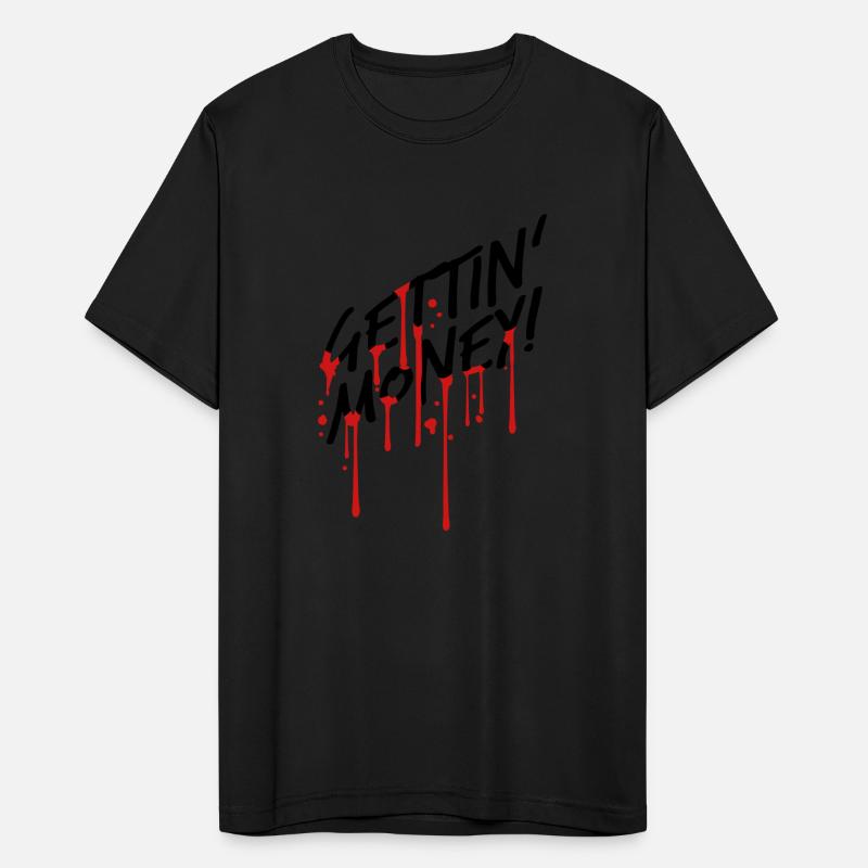 blood drops graffiti symbol dollar gettin money si