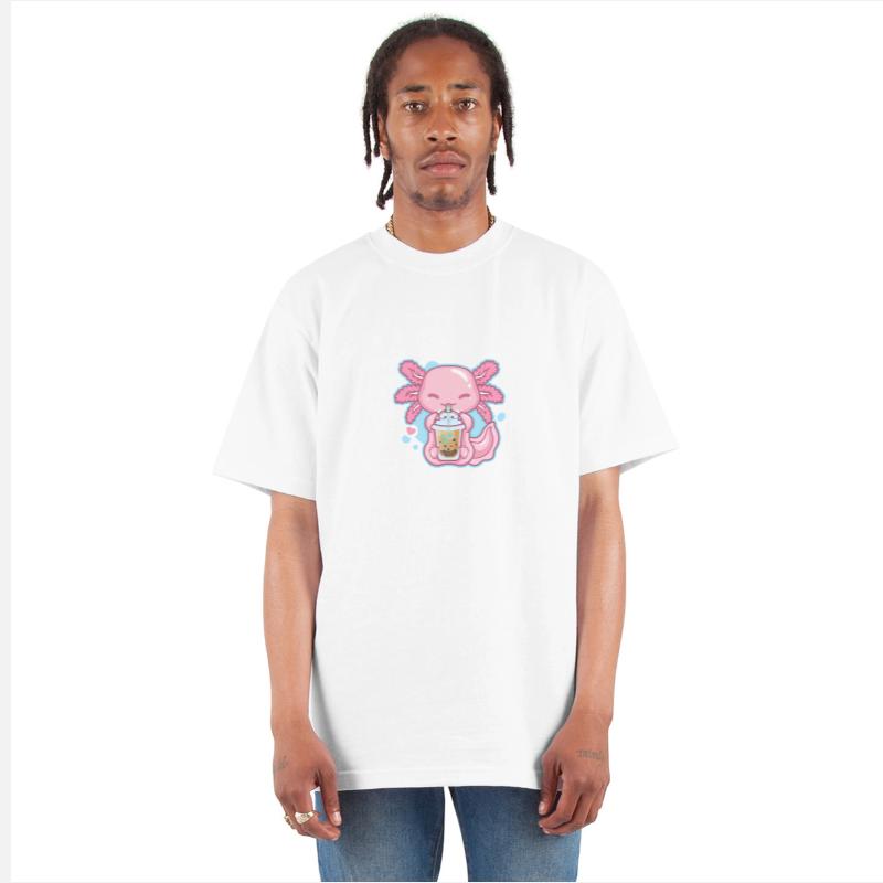 Boba Tea Bubble Tea Milk Tea Anime Axolotl