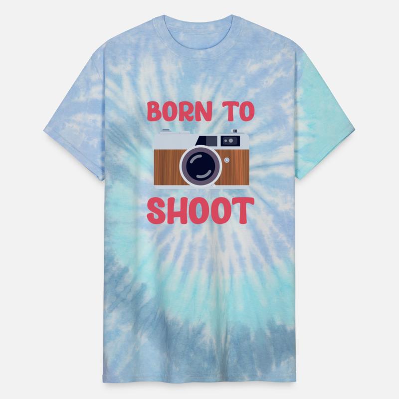 Born To Shoot Funny Photographer Cameraman DSLR