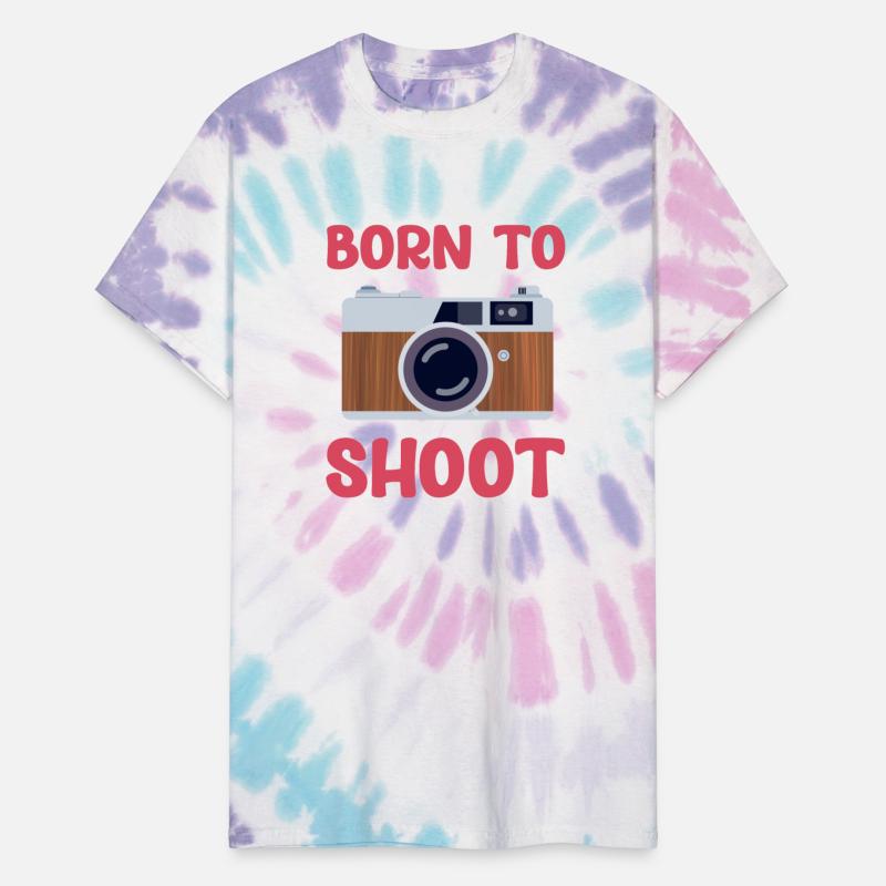 Born To Shoot Funny Photographer Cameraman DSLR