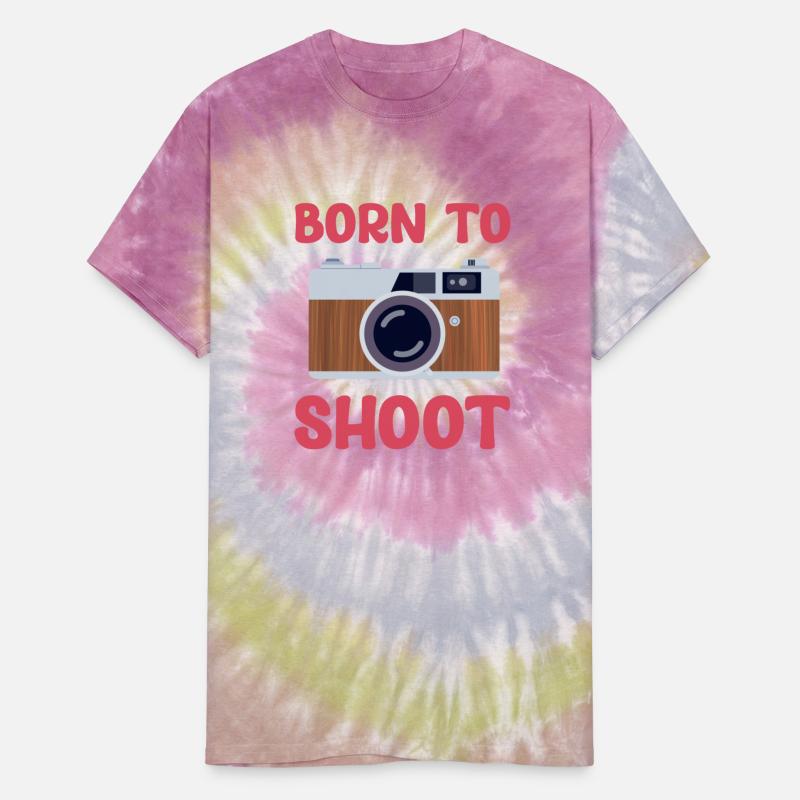 Born To Shoot Funny Photographer Cameraman DSLR