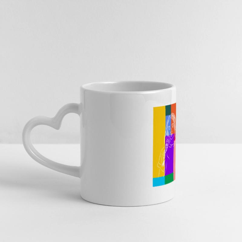 Braided Girl Color Blocks