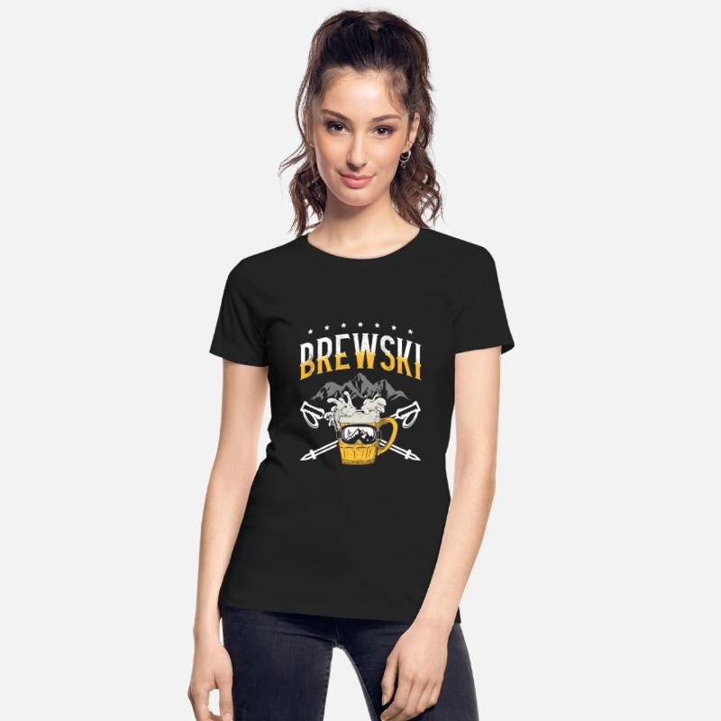 Brewski Beer Drinker Skiing Ice Ski Winter Sport