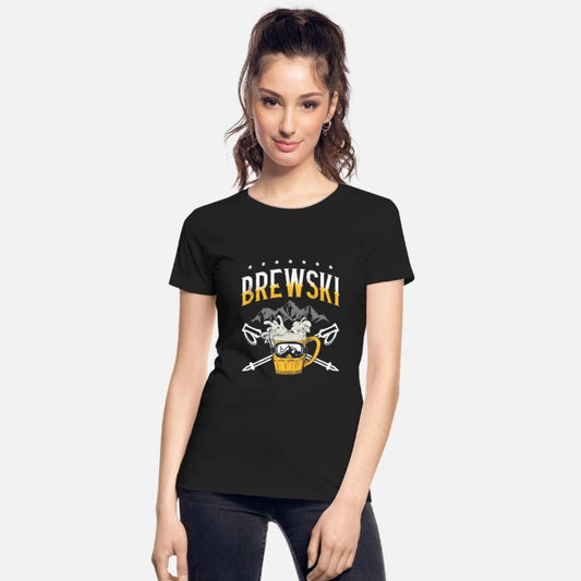 Brewski Beer Drinker Skiing Ice Ski Winter Sport