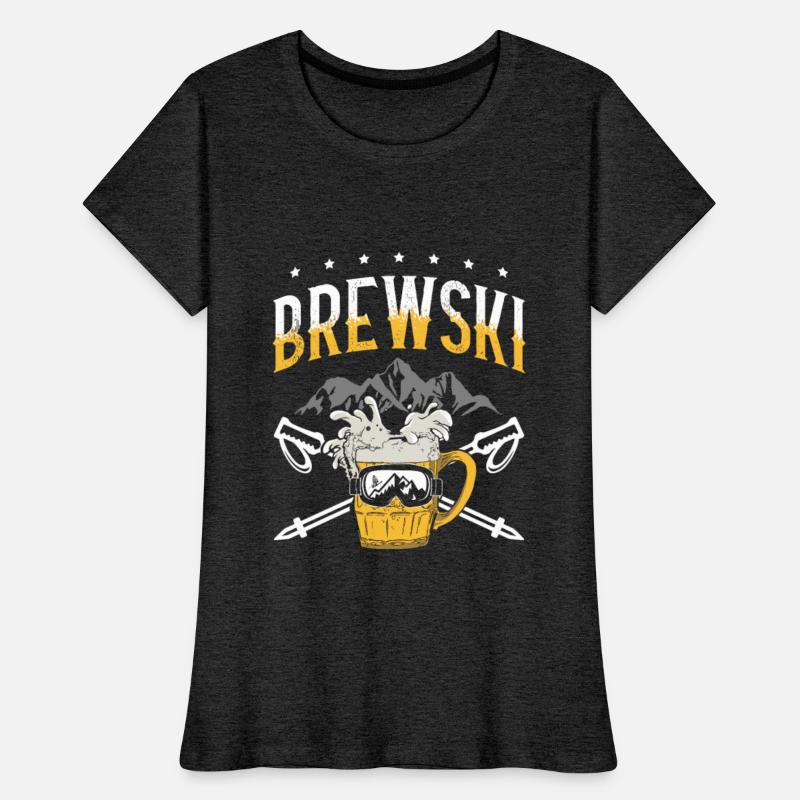 Brewski Beer Drinker Skiing Ice Ski Winter Sport