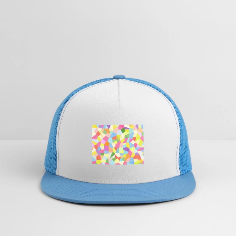 Bright Colored Crystals. Crystal Pattern