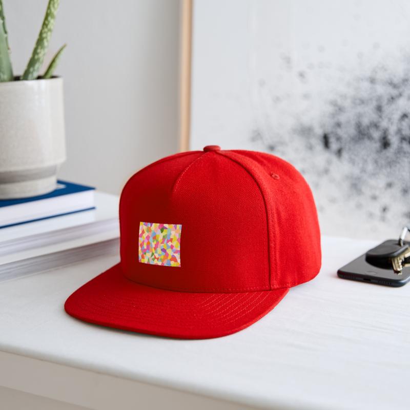 Bright Colored Crystals. Crystal Pattern