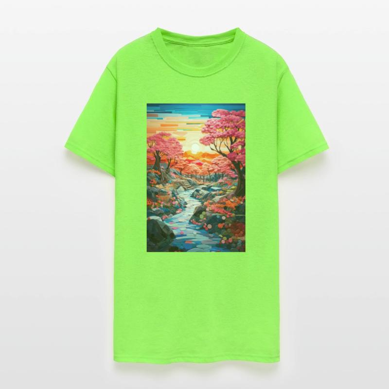 Bright Zen Garden Collage - Peace