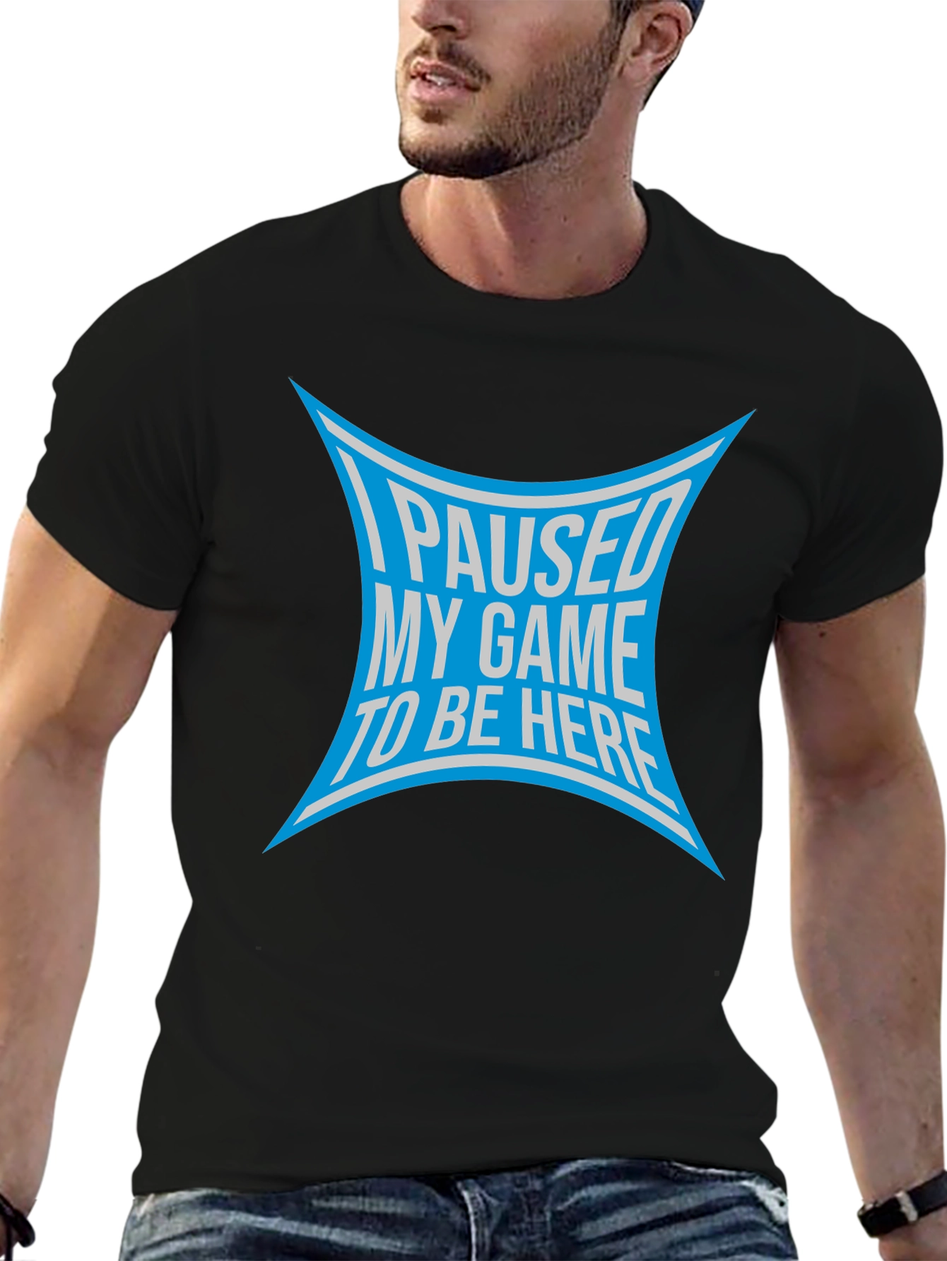 I Paused My Game T-Shirt - Gamer Apparel