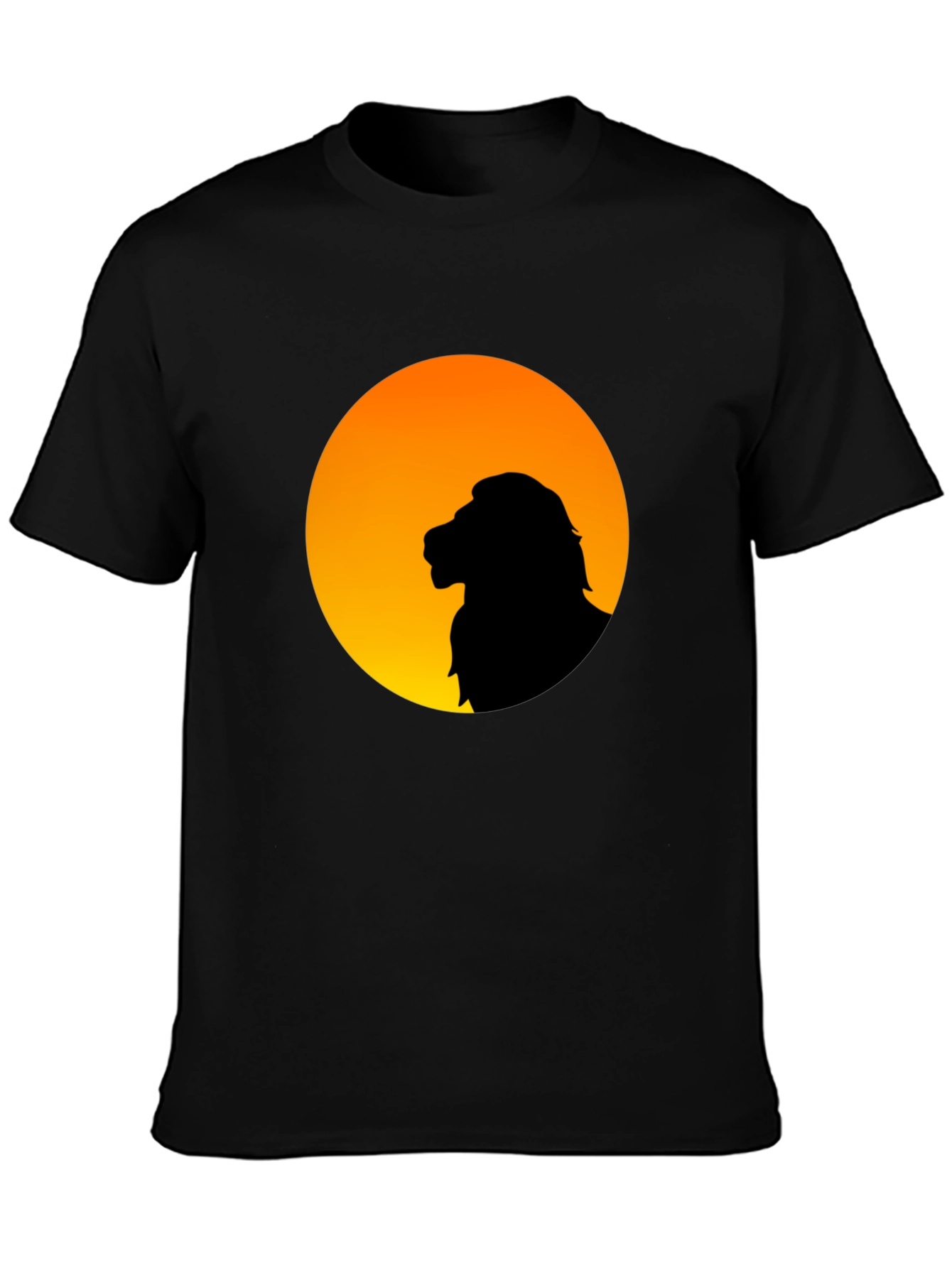 Lion Silhouette T-Shirt - Simba Style
