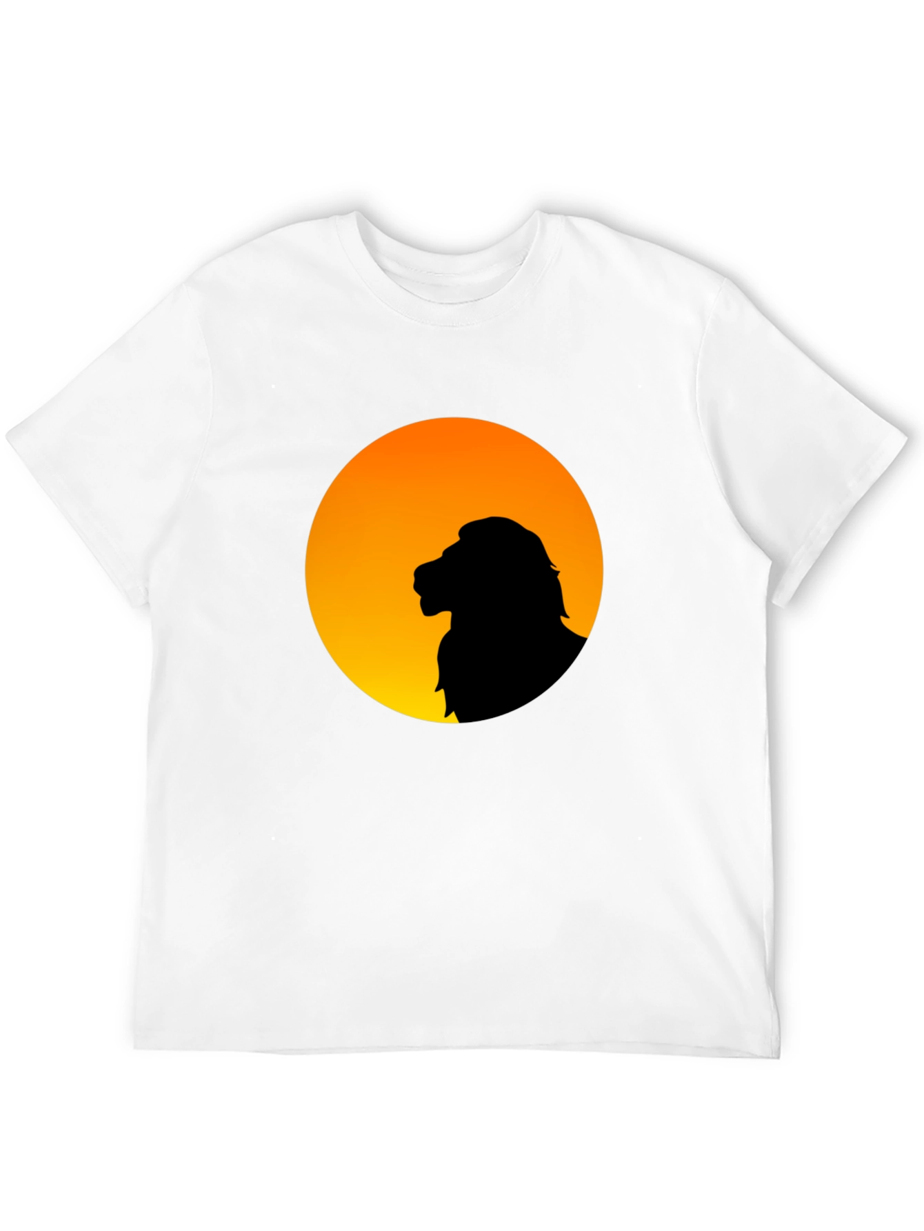 Lion Silhouette T-Shirt - Simba Style