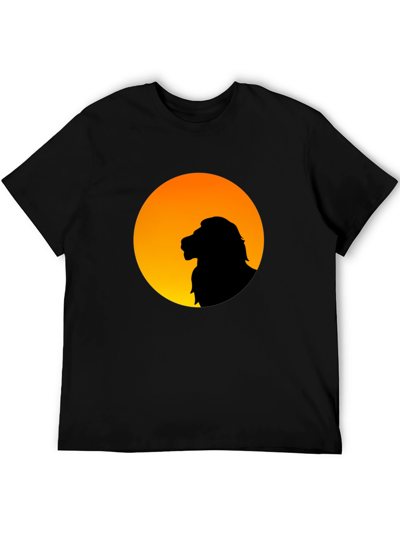 Lion Silhouette T-Shirt - Simba Style