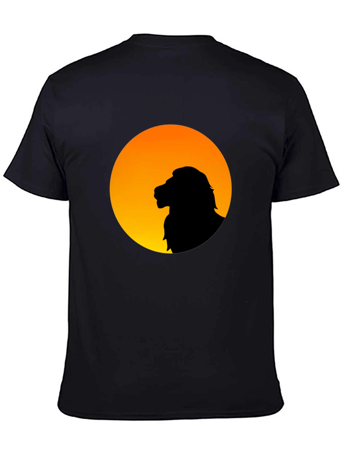 Lion Silhouette T-Shirt - Simba Style