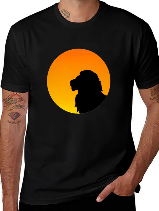 Lion Silhouette T-Shirt - Simba Style