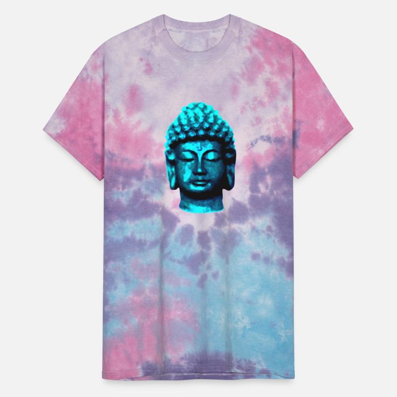 buddha head blue