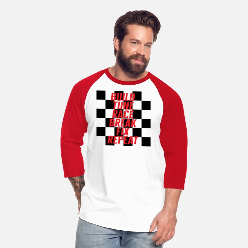 Build Tune Race Break Fix Repeat Shirt, Race Day