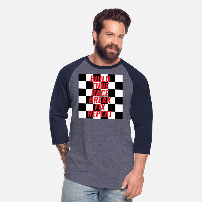 Build Tune Race Break Fix Repeat Shirt, Race Day