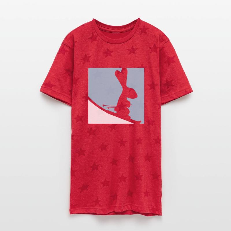 Bunny Ski Rabbit Skiing Winter Snow Love Fun Cool