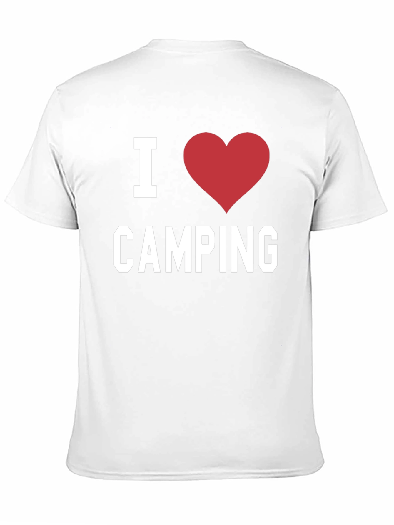 I Heart Camping T-Shirt - Black Graphic Tee