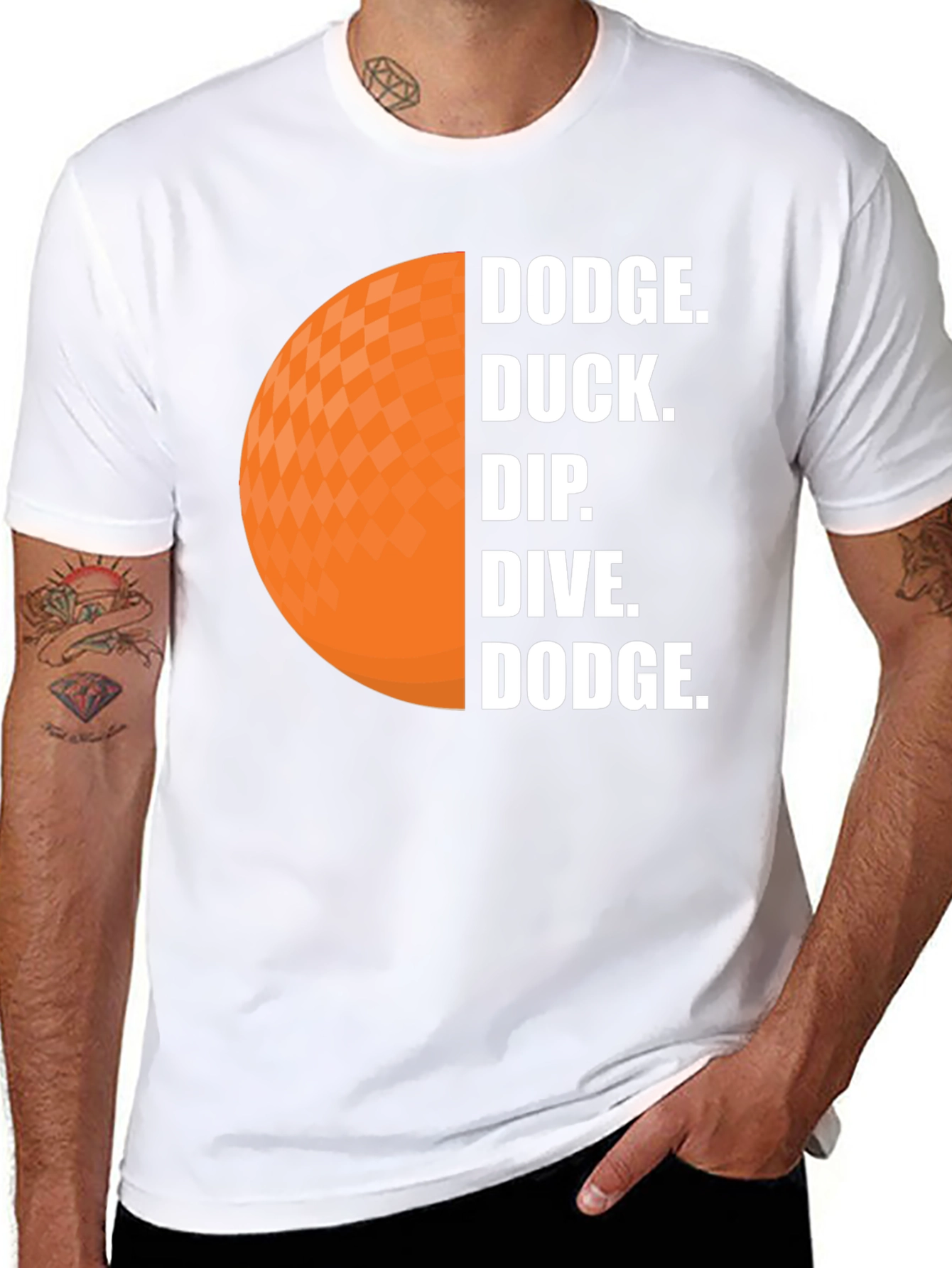 Dodgeball Inspired Graphic Tee