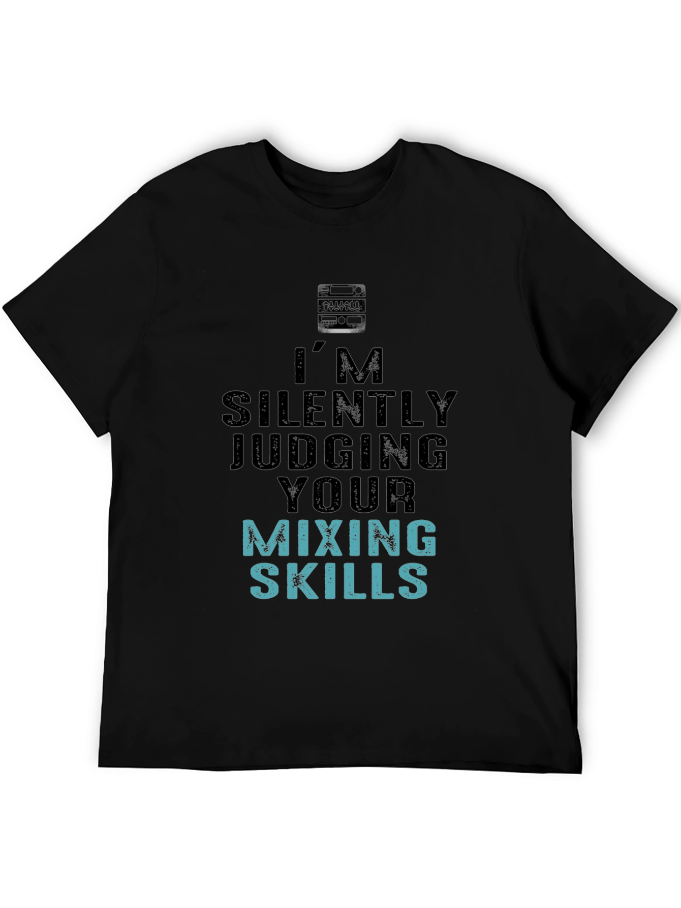 Silently Judging Mixing Skills Graphic Tee