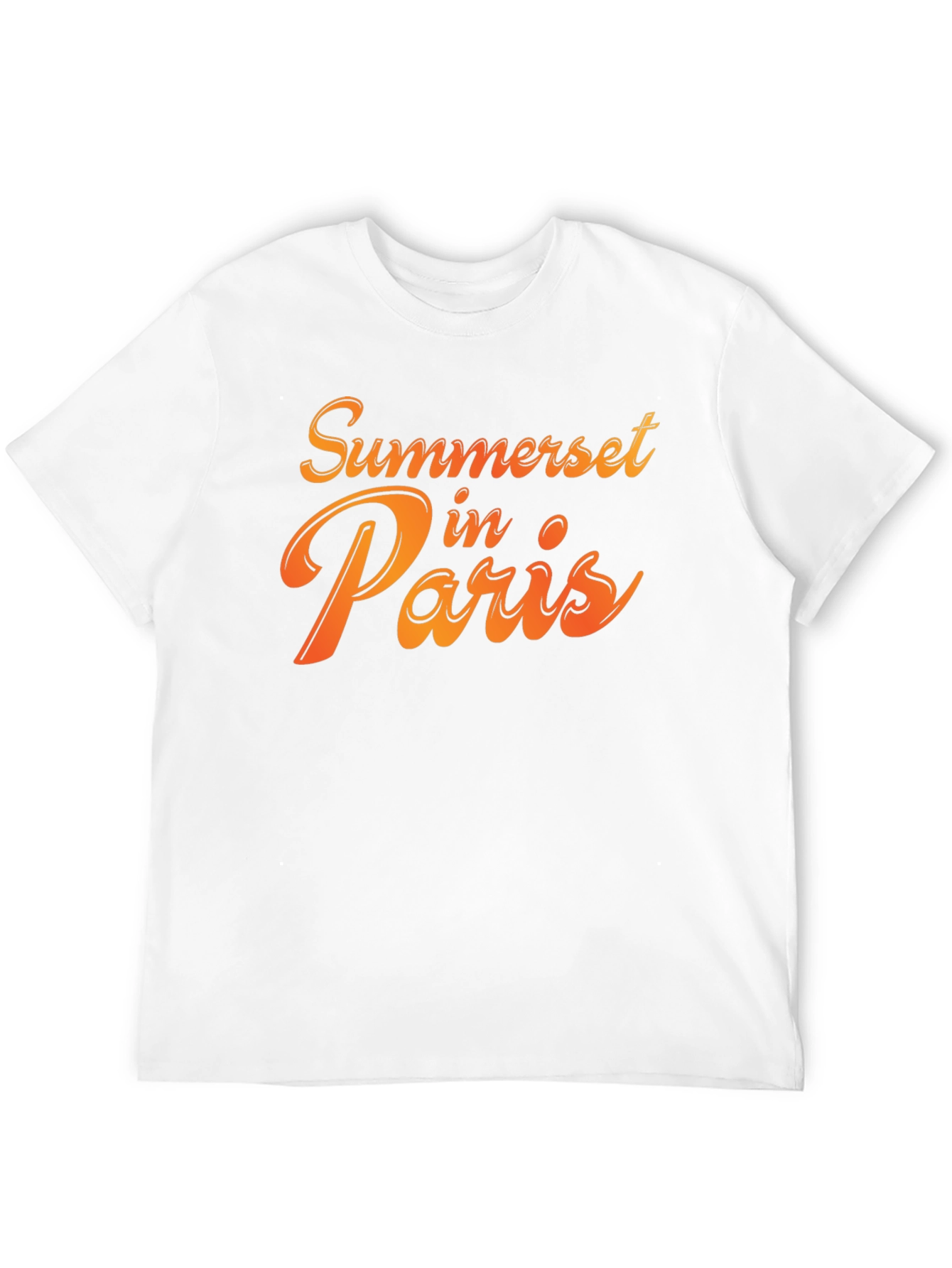 Summerset in Paris Graphic Tee - Black T-Shirt