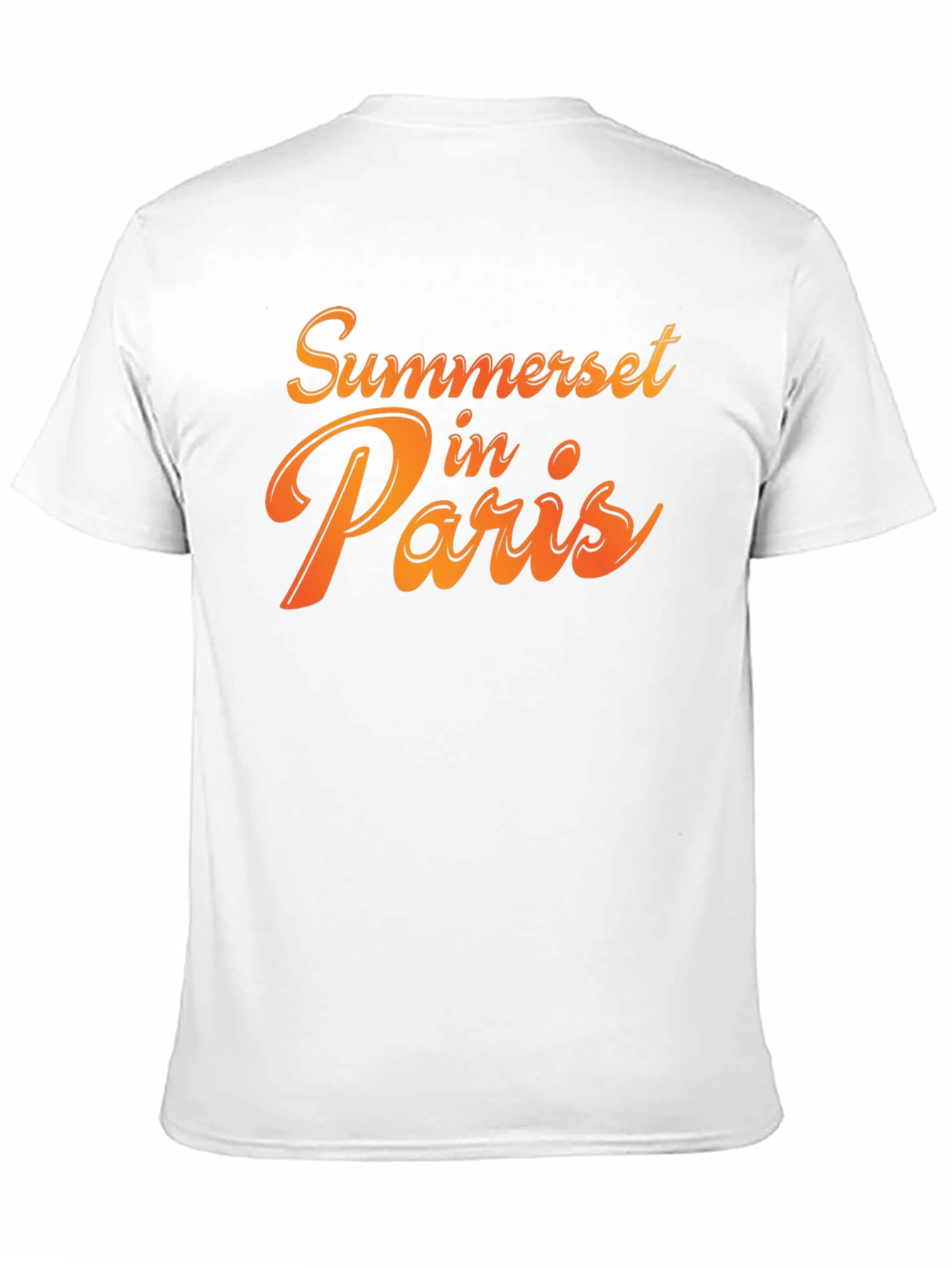 Summerset in Paris Graphic Tee - Black T-Shirt