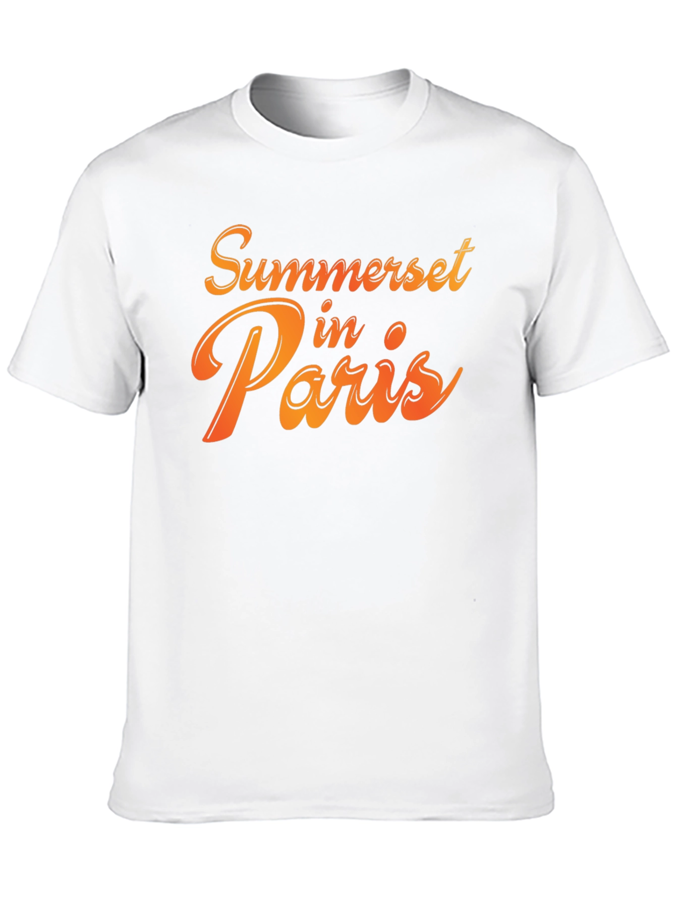 Summerset in Paris Graphic Tee - Black T-Shirt