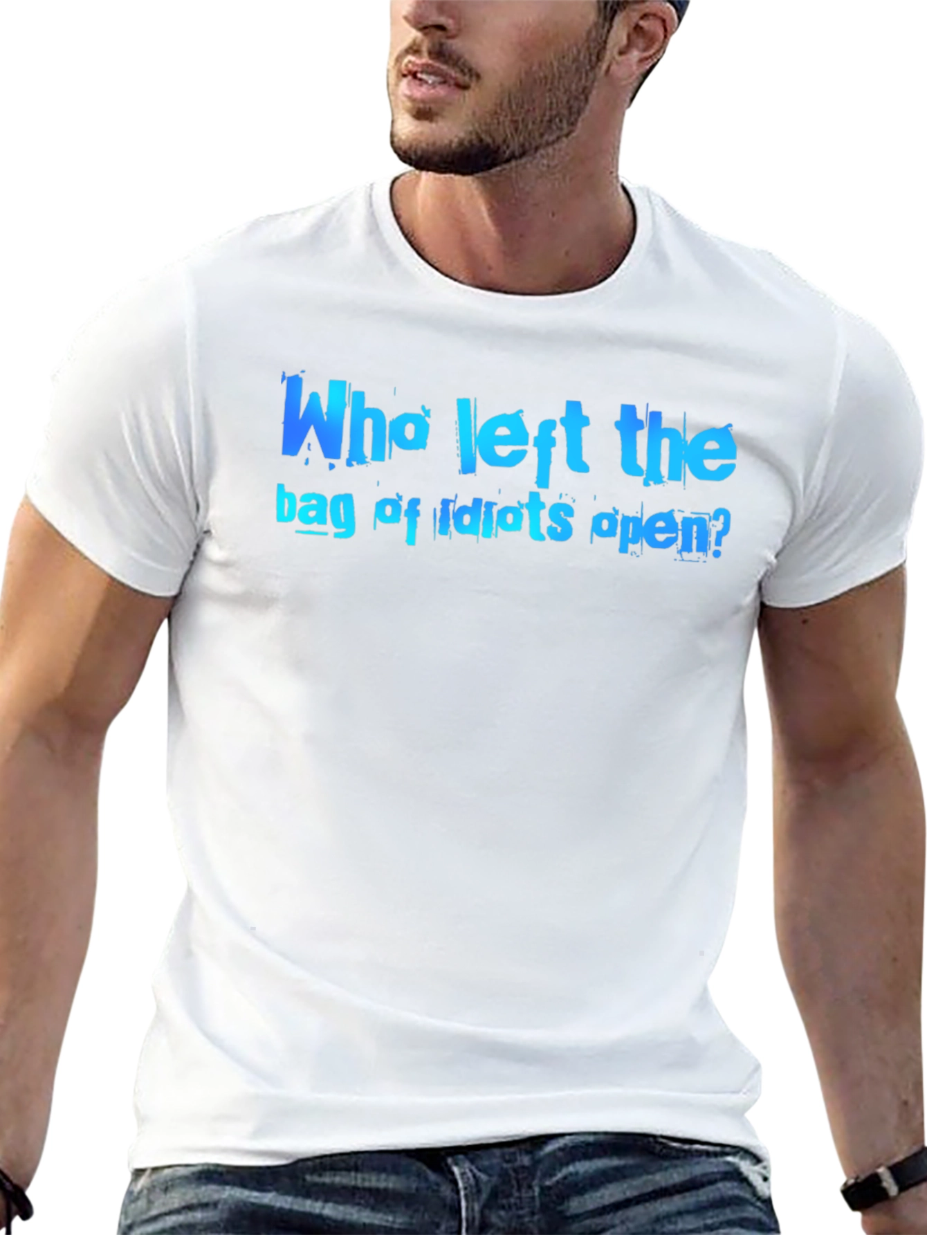 Who Left the Bag of Idiots Open? Graphic T-Shirt
