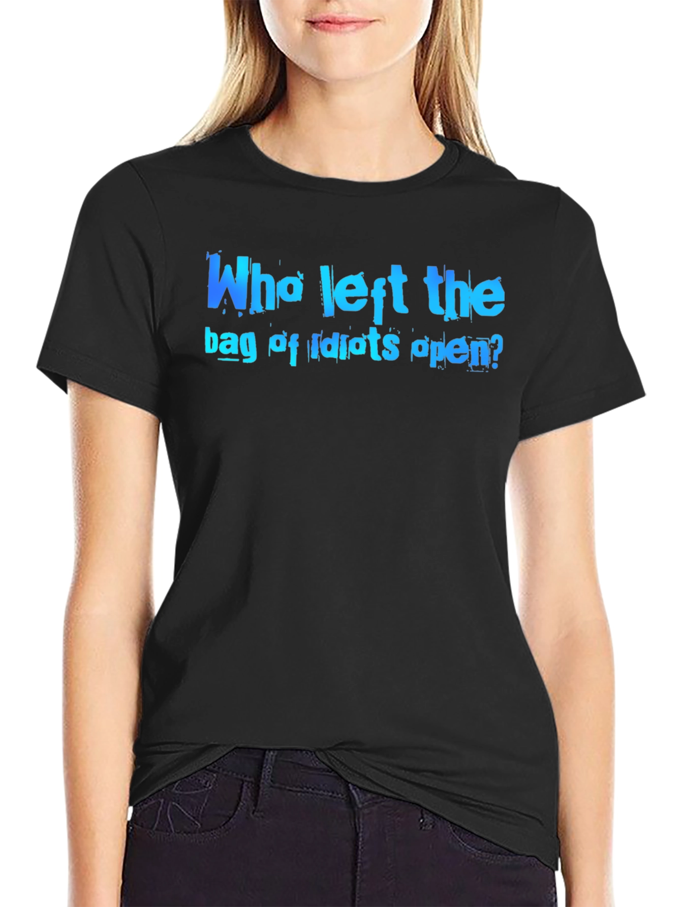 Who Left the Bag of Idiots Open? Graphic T-Shirt