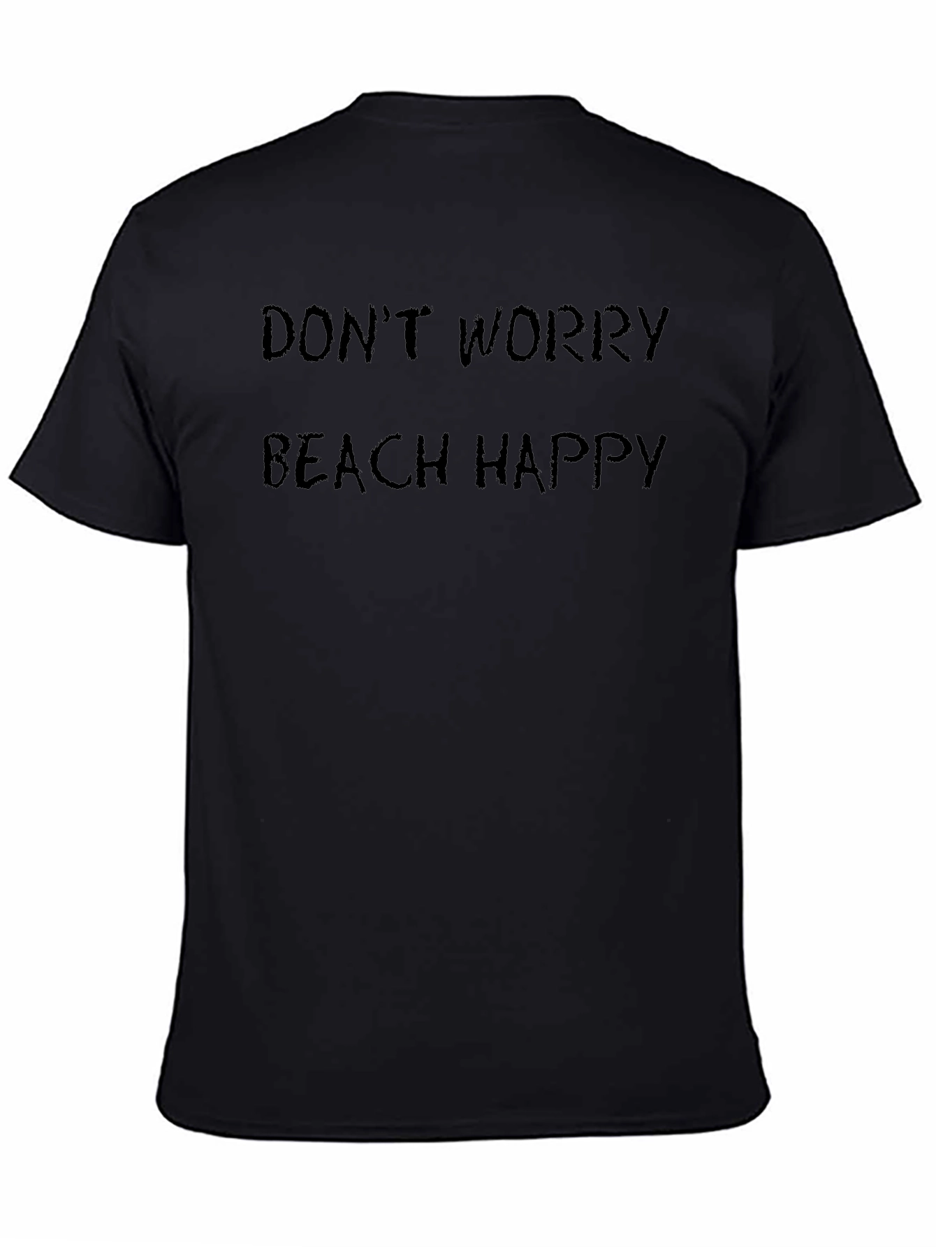Dont Worry Beach Happy Graphic T-Shirt