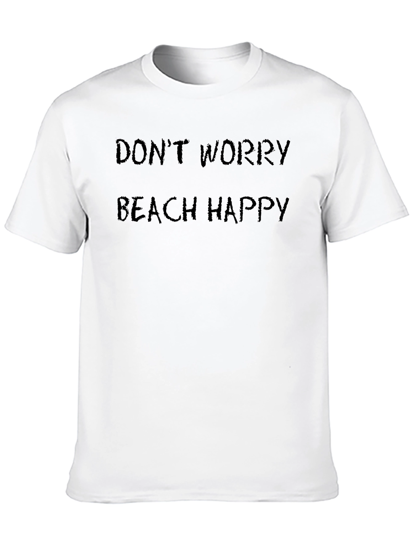 Dont Worry Beach Happy Graphic T-Shirt