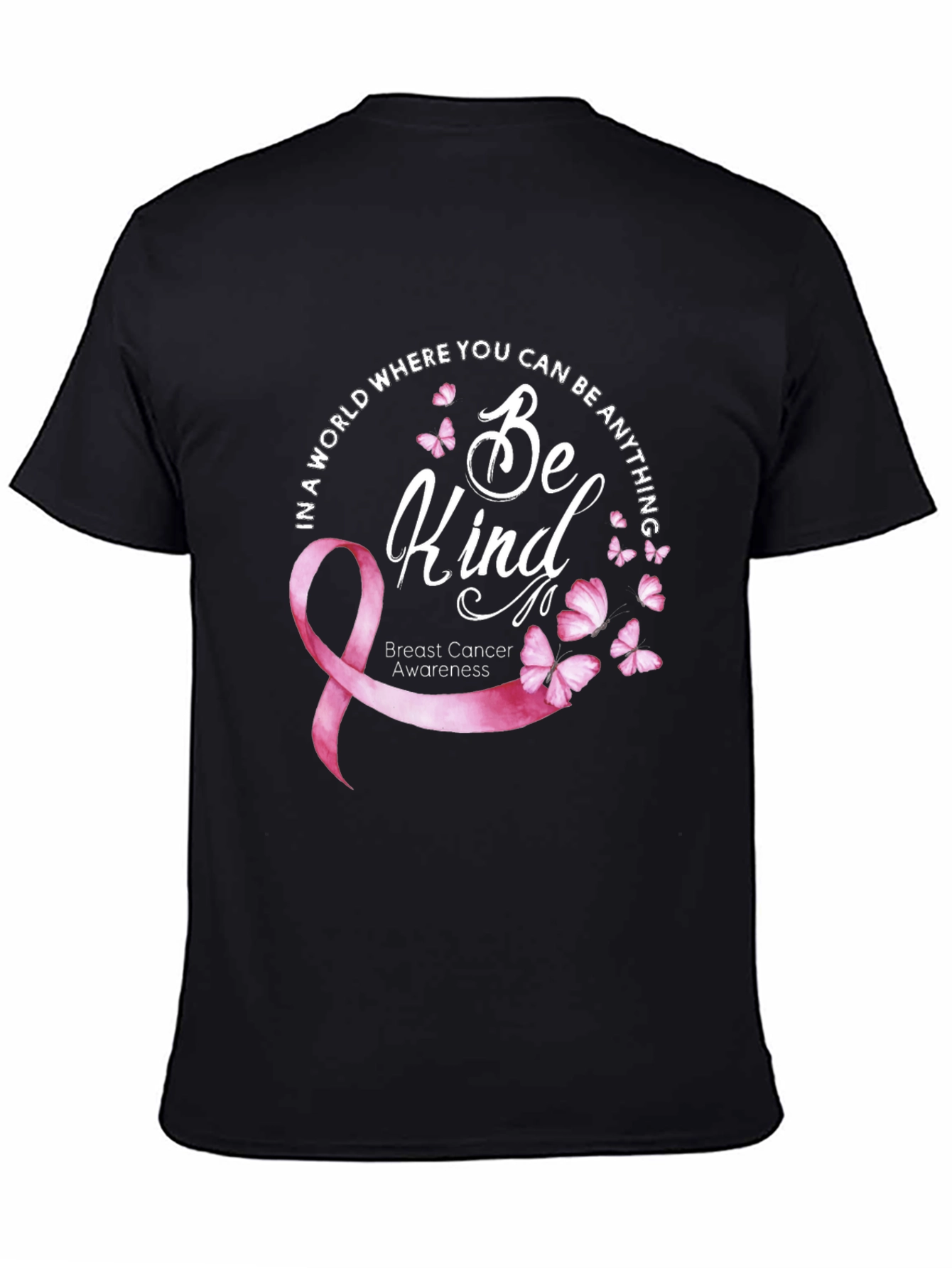 Be Kind Breast Cancer Awareness T-Shirt